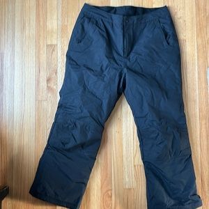 Lands end women’s insulated snow pants. Black. Size L.